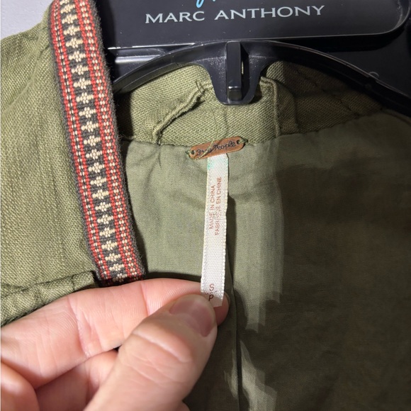 Free People Flight Line Bomber Jacket Women’s Size Small - Picture 5 of 5